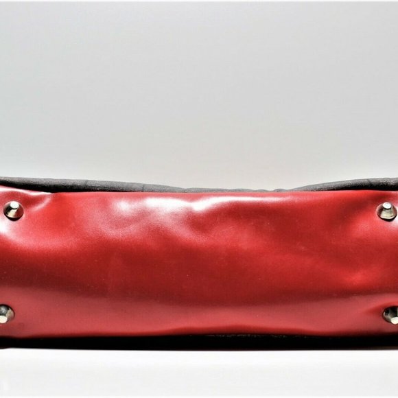 Cafe Print Multi Color Tote Sequence/Wood Handles - Picture 6 of 7